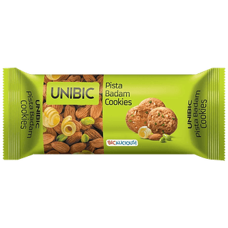 Unibic Cookies - Pista Badam, 75 G Pouch
