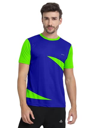 FTX Men Drifit Colorblock Half Sleeve Tshirt