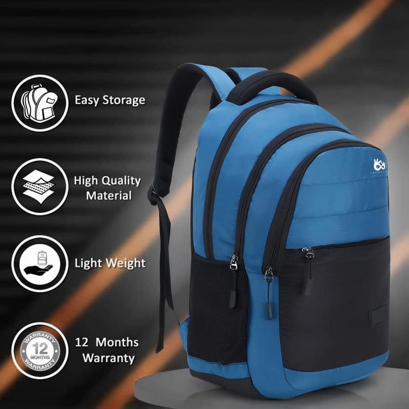 LOOKMUSTER 30 L Casual Waterproof Laptop Backpack/Office Bag/School Bag/College Bag/Business Bag/Unisex Travel Backpack view 3