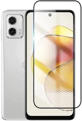 PLUGTECH Advanced Tempered Glass With Anti-Explosion 9H Hardness Edge-To-Edge Coverage Screen Guard for MOTOROLA G73