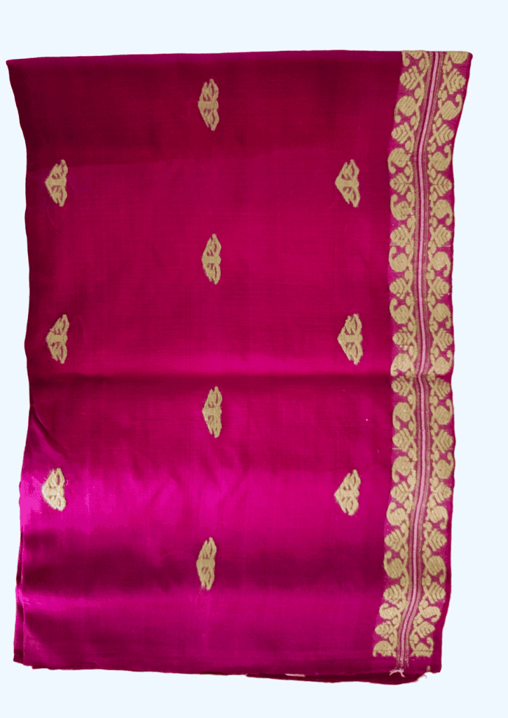 Paat Mekhela Chadar (Maroom Color)