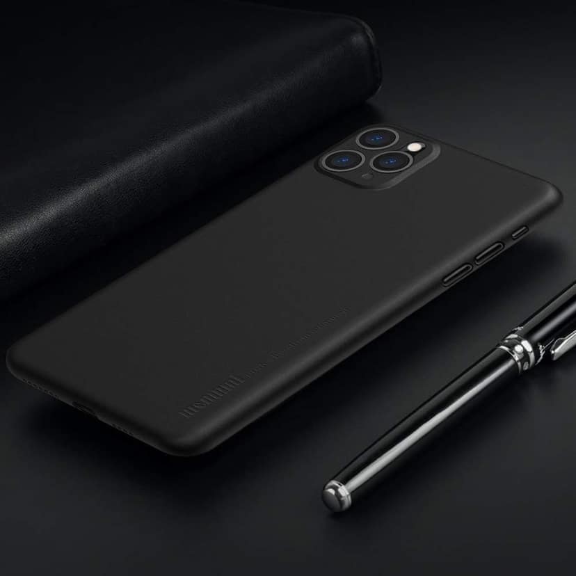 Memumi Slim Series Ultra Thin Back Cover for Apple iPhone 11 Pro 0.3 mm Thin - Black (5.8") view 6