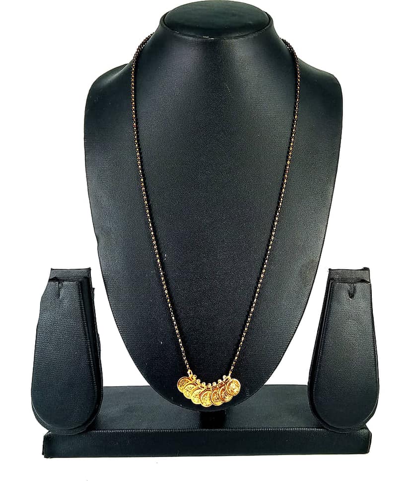 KRIMO Gold Plated Letest & Designer Mangalsutra For Women-100289 view 2
