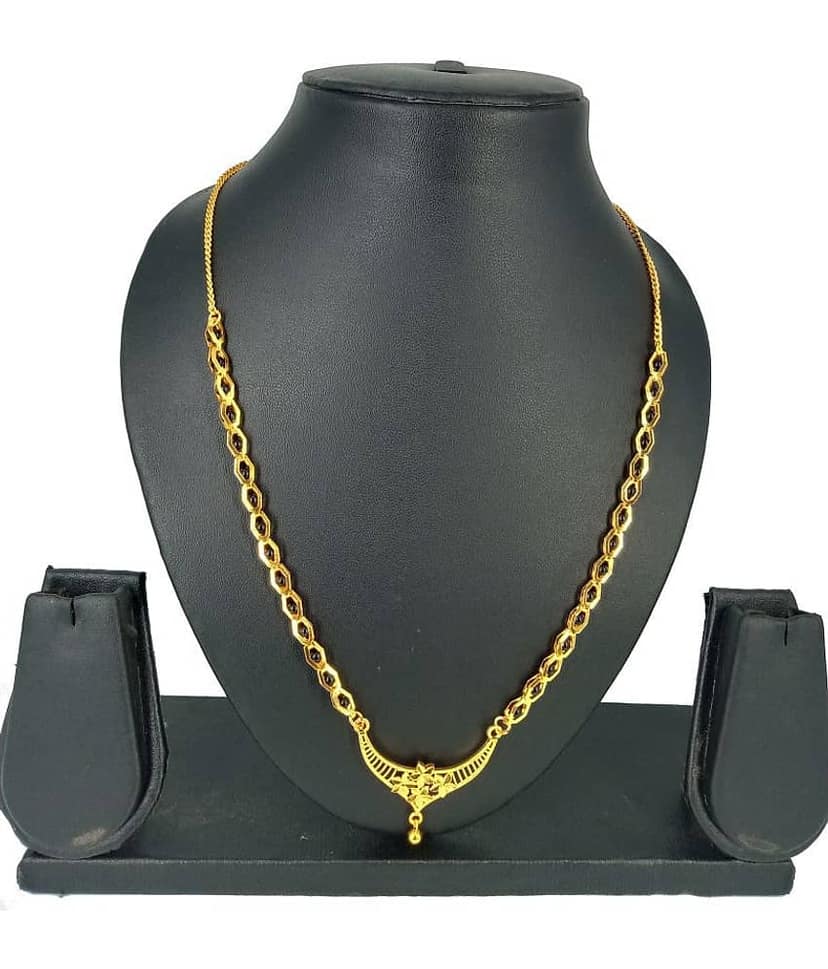 Shankhraj Mall Gold Plated Latest & Designer Mangalsutra For Women view 2
