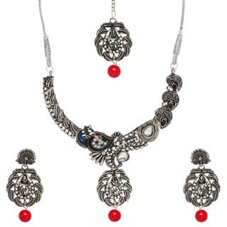 Hetprit Trendy Oxidised Beautiful Jewellery Set For Woman