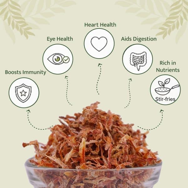 Vasuvan Carrot Flakes (800g) | Dehydrated & Dried Vegetable Flakes | Ready-to-Cook Soup & Stew Ingredient view 2
