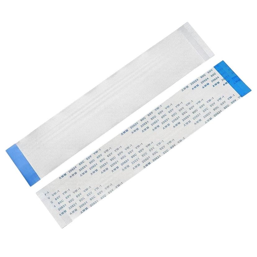 68 Pin 0.5mm Pitch 100mm Same Side Connection FFC Ribbon Flexible Flat Cable view 2