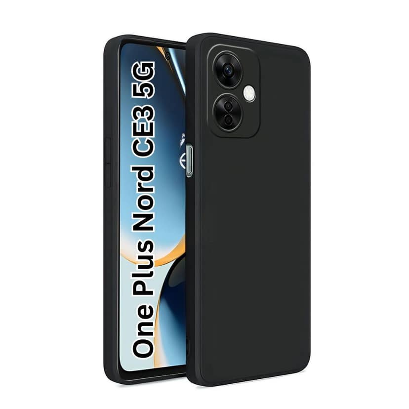 V3Deals Liquid Silicone Case Compatible for OnePlus Nord CE 3 5G | Soft-Touch nord ce3 5g Back Cover | Microfiber Lining oneplus nord ce3 5g Back Cover