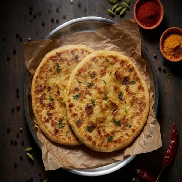 Desi Ghee Aloo Paratha