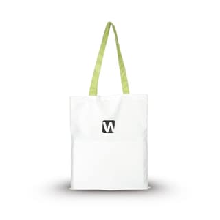 WOTM Recycled Cotton Canvas Tote Bag for Women | College Tote Bag | Canvas Bag for Girls | Foldable Travel & Shopping Tote | Eco-Friendly Cotton Canvas Bag