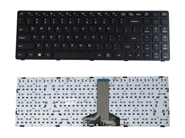 Lenovo Laptop Keyboard Replacement for Ideapad 100-15 100-15IBD 100-15IB B50-50 (Middle Cable Black)