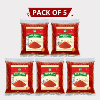 Red Chilli Powder (Pack of 5)