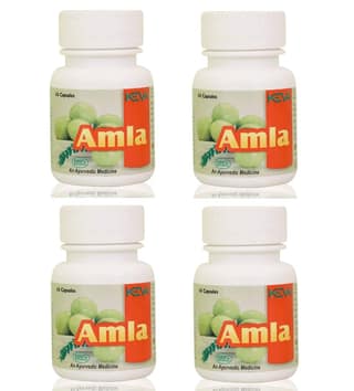 Keva Amla Capsules (Pack of 4) (240 Capsules)