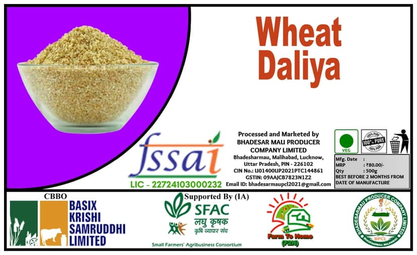Wheat Daliya - 500g view 3