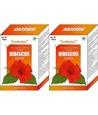 Nutractive Hibiscus Powder 100 Gm Pack of 2