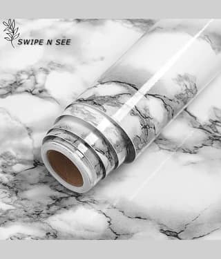 swipe n see Solid Wallpaper ( 60 x 200 ) cm ( Pack of 3 )