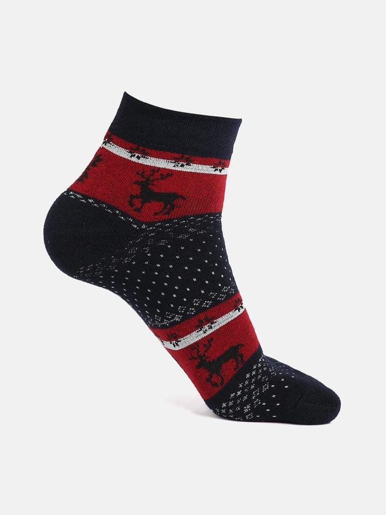 Kolor Fusion Men Assorted Above Ankle Length Cotton Socks (Pack of 4) view 2