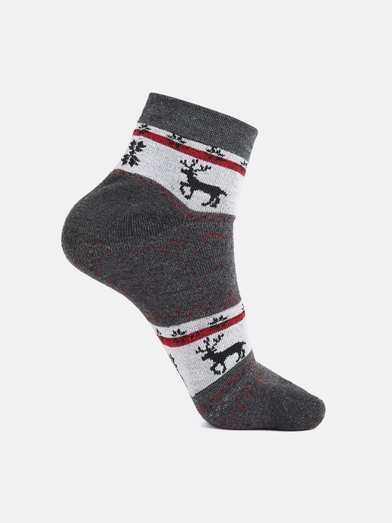 Kolor Fusion Men Assorted Above Ankle Length Cotton Socks (Pack of 4) view 3