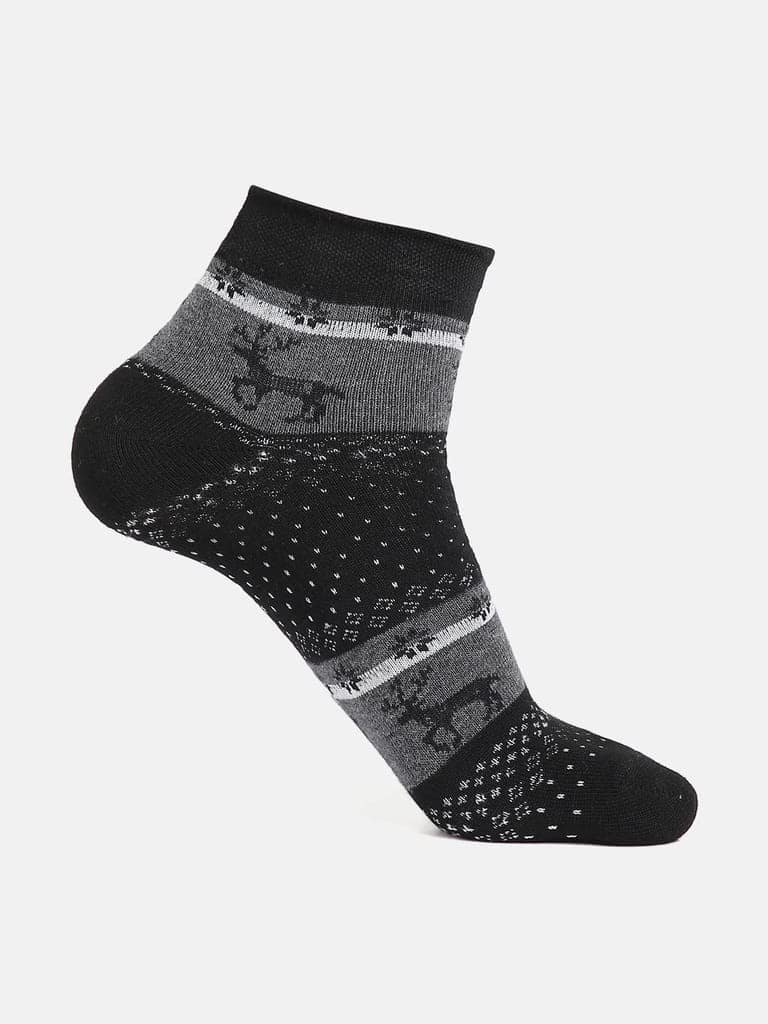 Kolor Fusion Men Assorted Above Ankle Length Cotton Socks (Pack of 4) view 4