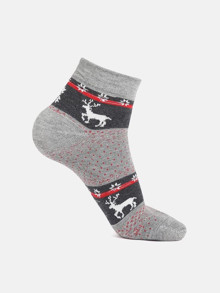 Kolor Fusion Men Assorted Above Ankle Length Cotton Socks (Pack of 4) view 5