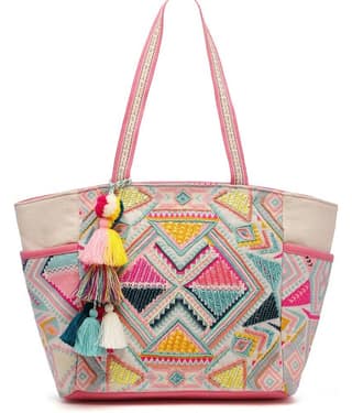 Anekaant Tote Bag Cotton Set of 1 ( Off White )