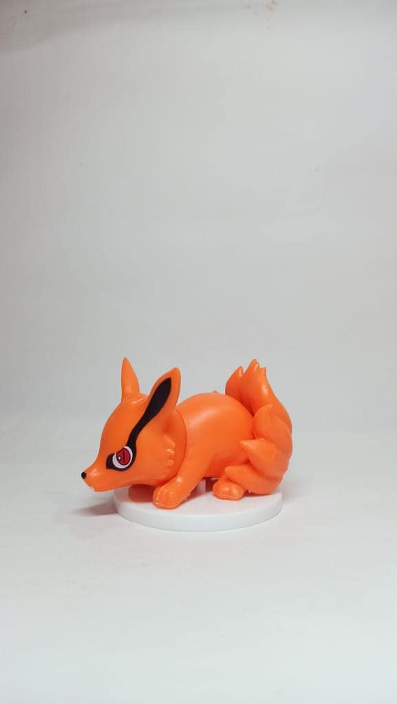 Kurama Mini Figure 8 cm | Cute Chibi Anime Collectible from Naruto view 2