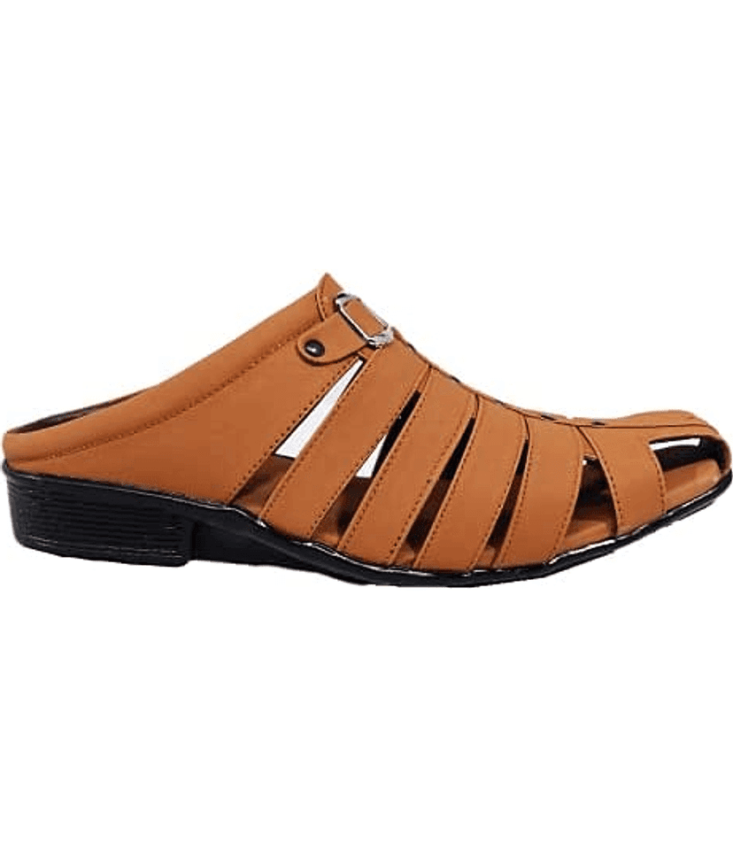 RAGE GAZE - Tan Men's Sandals view 2