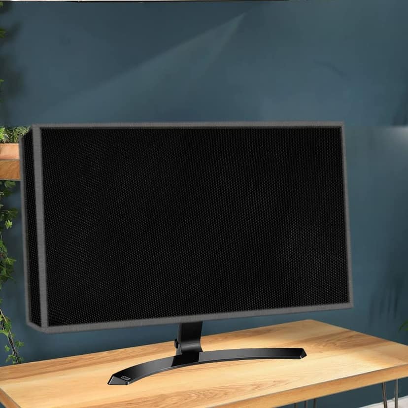 PalaP Super Premium Dust Proof Monitor Cover for LG 22 inches Monitor (Black) view 5