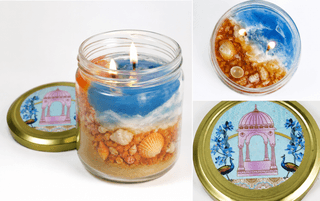 Handcrafted Ocean Candle | Decorative Coastal-Inspired Home Décor & Gift
