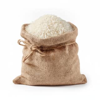 Premium White Rice - 26 kg - One jute bag of rice