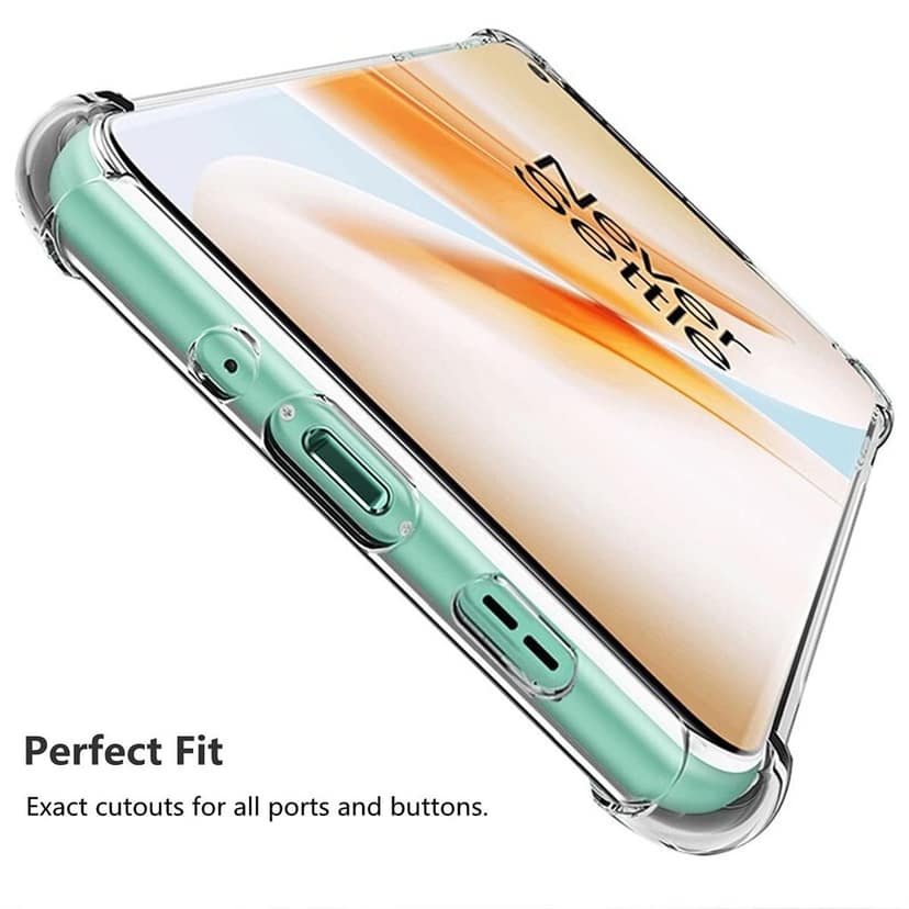 PLUGTECH TPU Ultra Hybrid Clear Camera Protection Back Cover Case for Oneplus 7 view 4
