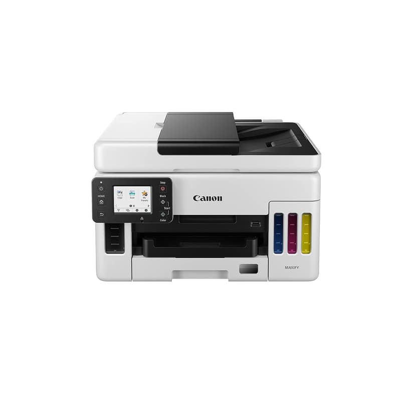 Canon MAXIFY MegaTank GX6070 All-in-One Wireless Ink Tank (Colour) Business Printer for High Volume Document Printing with 2 years Standard Warranty Canon MAXIFY MegaTank GX6070 All-in-One Wireless Ink Tank (Colour) Business Printer for High Volume Docum