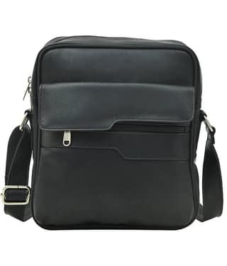 MATRICE 791 Black P.U. Casual Messenger Bag