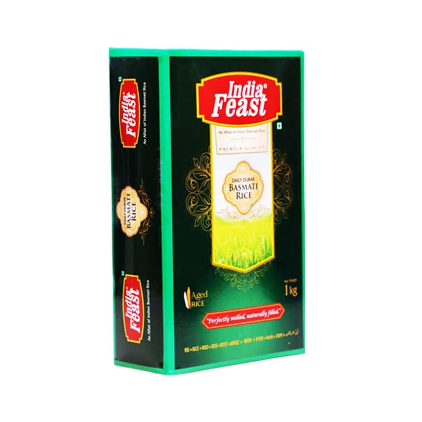 Indiafeast Daliy Dubar Basmati Rice | 1 kg | Long Grain view 3
