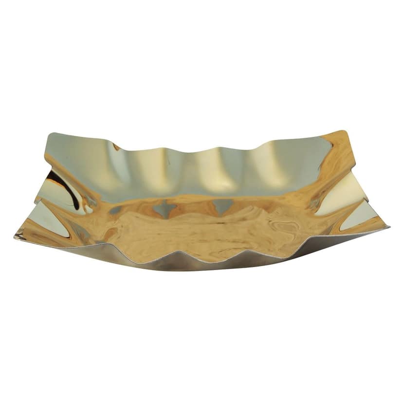 Decorative Small PVD Steel Tray Diwali Gift Tray (SMAS106 C) view 2