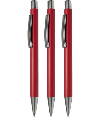 UJJi Click Mechanism Matte Red Colour Ball Pen