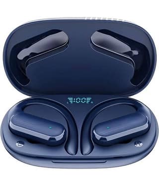 Life Like Bluetooth Earbuds Earhook Earbuds Over Ear TWS Blue