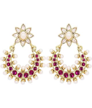 The Jewelbox Pink Brass Hangings