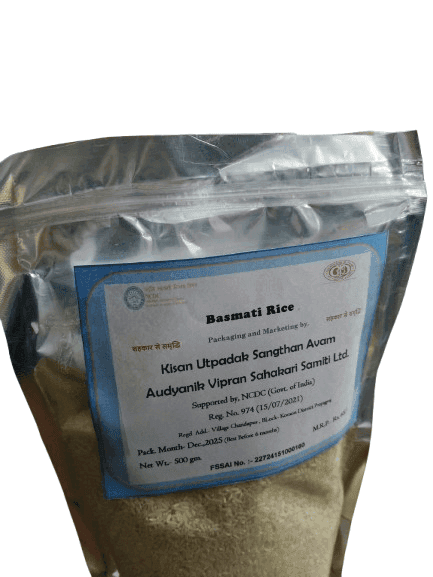 Premium Basmati Rice - Aromatic & Fluffy Grains, 500gm Pack view 3