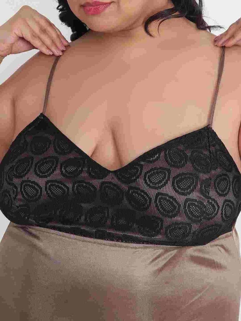 Plus Size Babydoll Bikini Dress for Honeymoon BB40Bm view 7