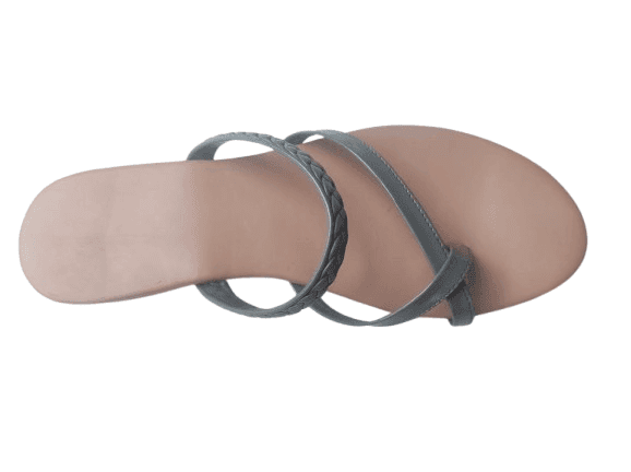 Elegant Minimalist Sandals with Braided Strap Detail view 3