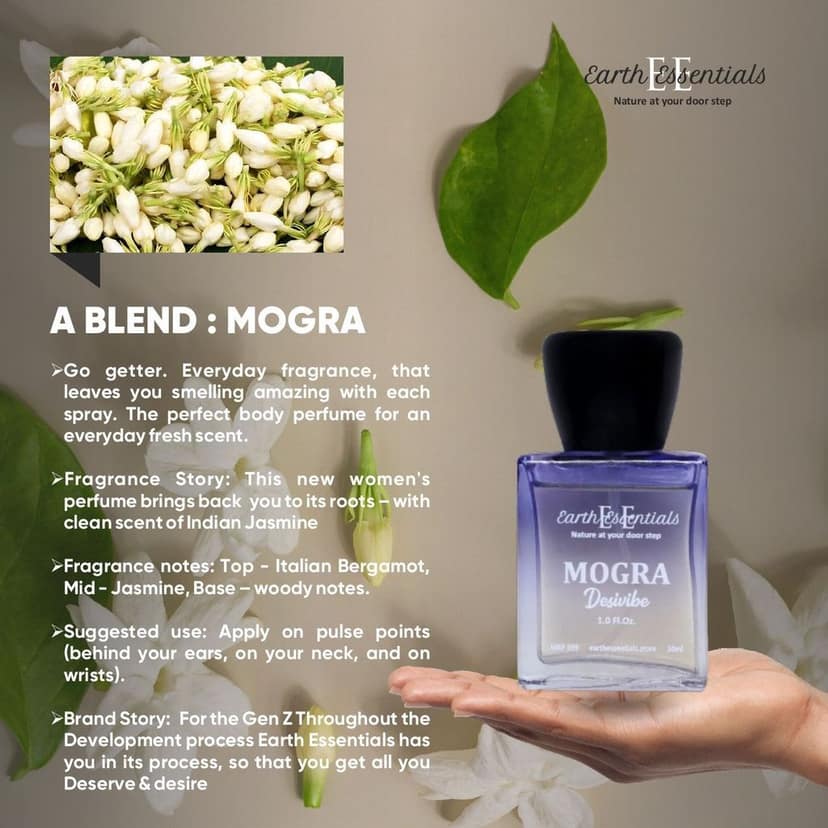 Mogra perfume Desivibe (Eua de Parfum) everyday Perfume view 4