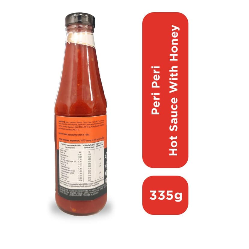 Honeyman Peri Peri Sauce Cream Dressing 300 gm view 3
