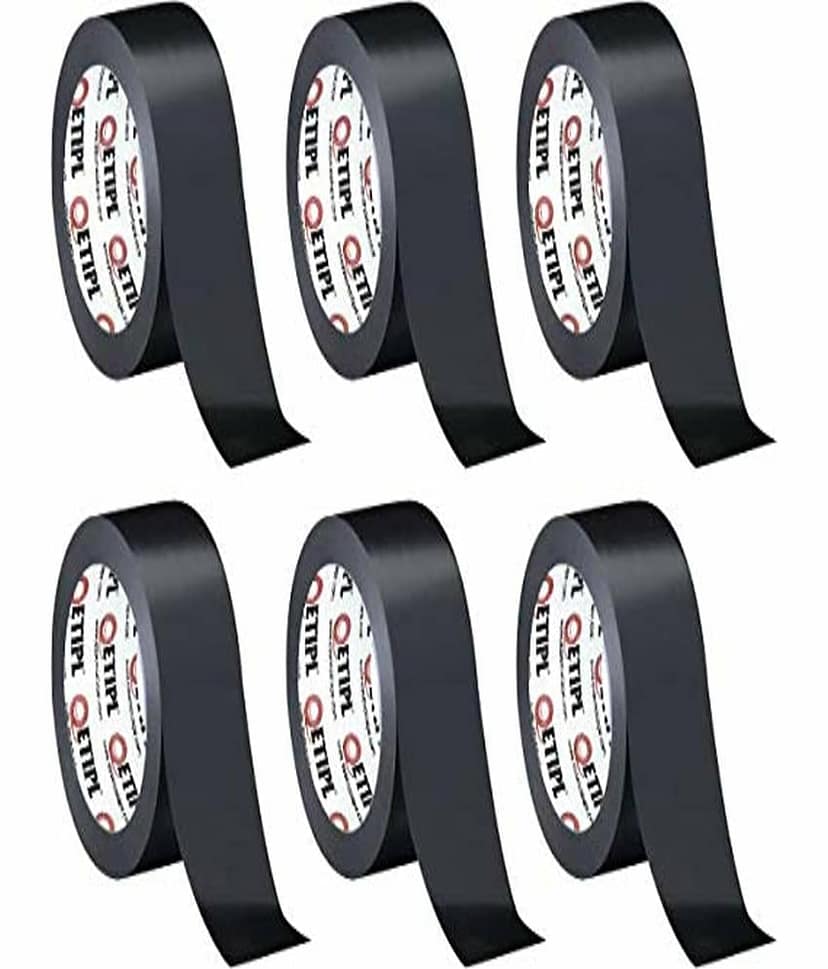 ETI - Black Single Sided Cello Tape 48MMx65MTR (Pack of 6) view 2