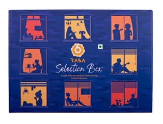 6rasa Assorted Herbal Tea & Green Tea Selection Box | 6 Flavors, 30 Tea Bags Gift Set (Pack pf 1, 30 Dip Bags)