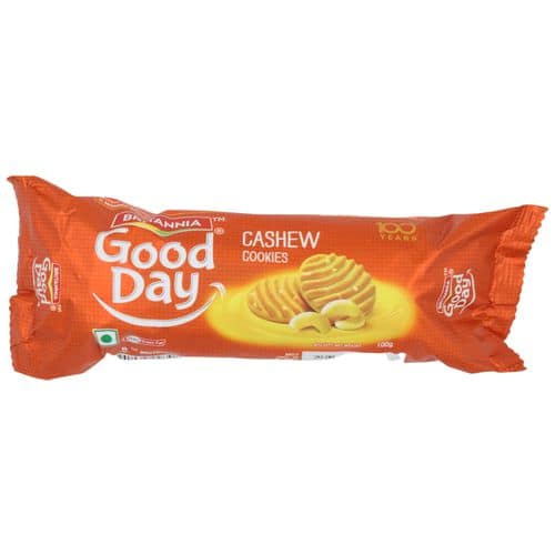 Britannia Good Day Cookies - Rich Cashew, 100 gm