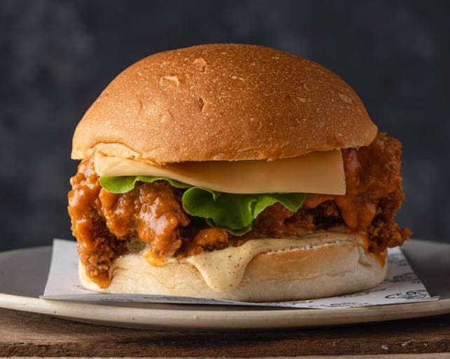 Buffalo Chicken Burger