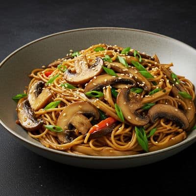 Mashroom Noodles