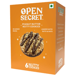 Open Secret Peanut Butter Nutty Cookies Story Box, 75 gm