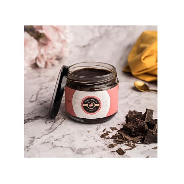 Gourmet chocolate truffle jar